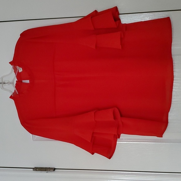 Nice Bright Blouse Sz LG - Picture 6 of 8